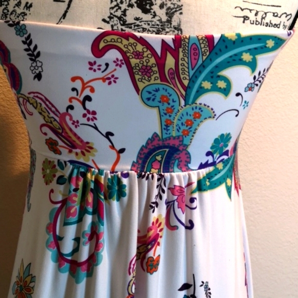 Long tube dress - Picture 3 of 5